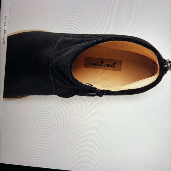 Paul Green Addison Space Suede Ankle Booties - Picture 3 of 14